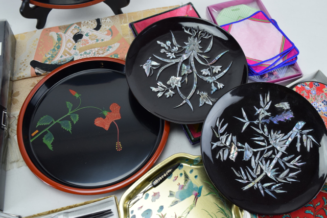 Asian Table and Serving Decor