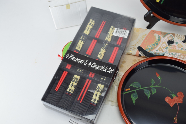 Asian Table and Serving Decor