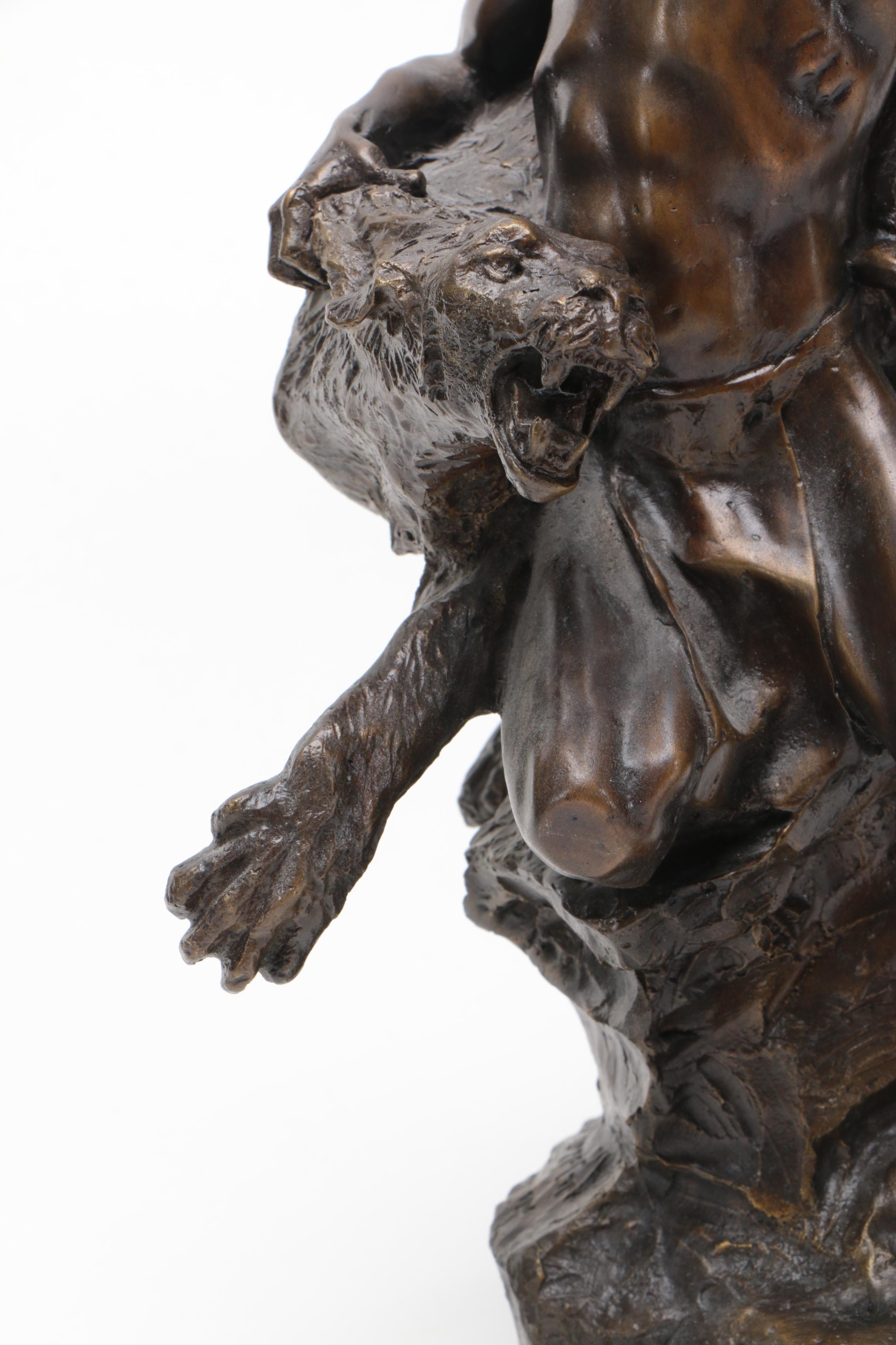 Reproduction Bronze Sculpture After Buck McCain