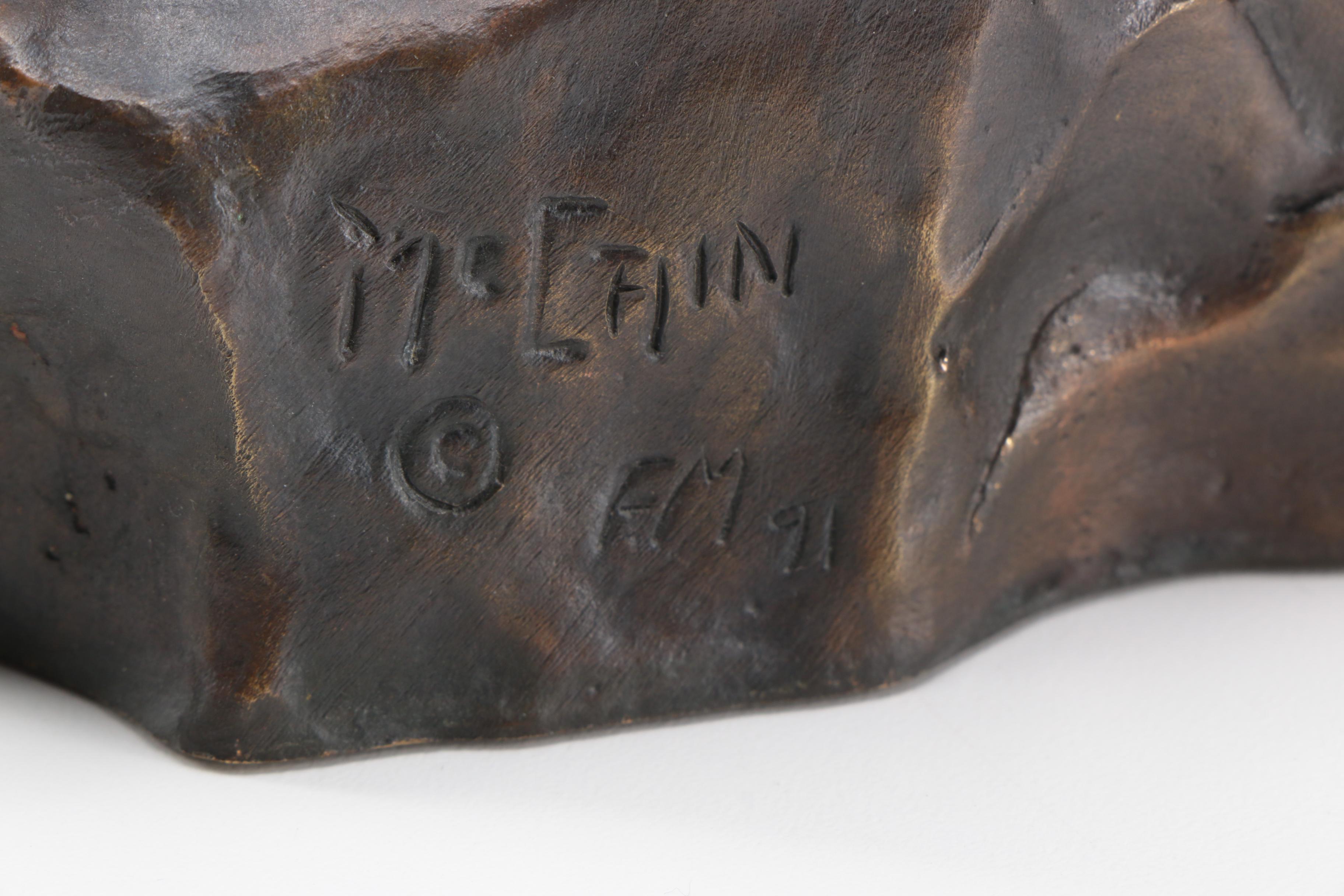 Bronze Sculpture After Buck McCain's "The Soaring Spirits"