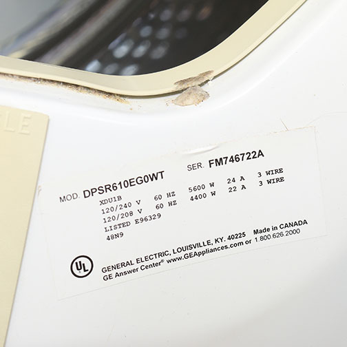 General Electric Washer And Dryer