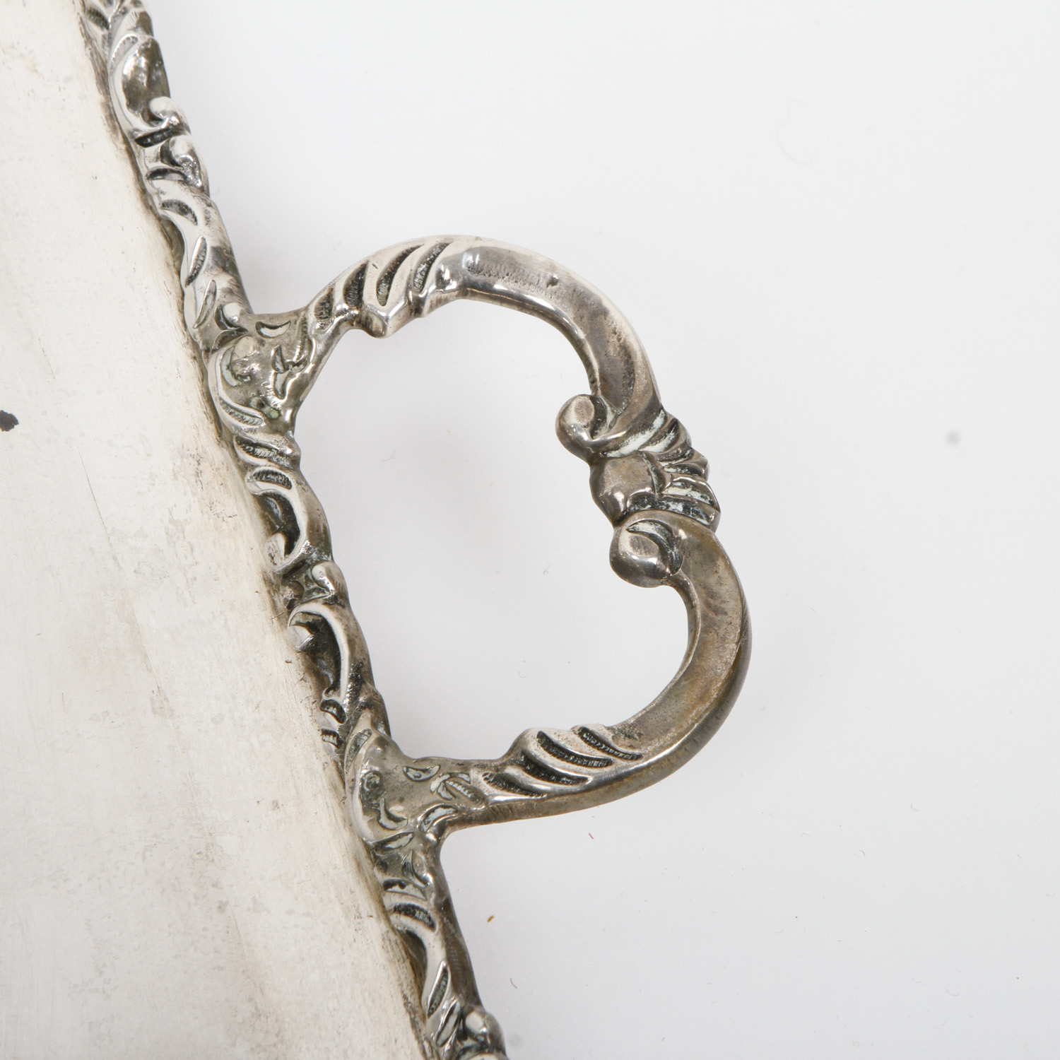 Vintage Mexican Sterling Silver Tray