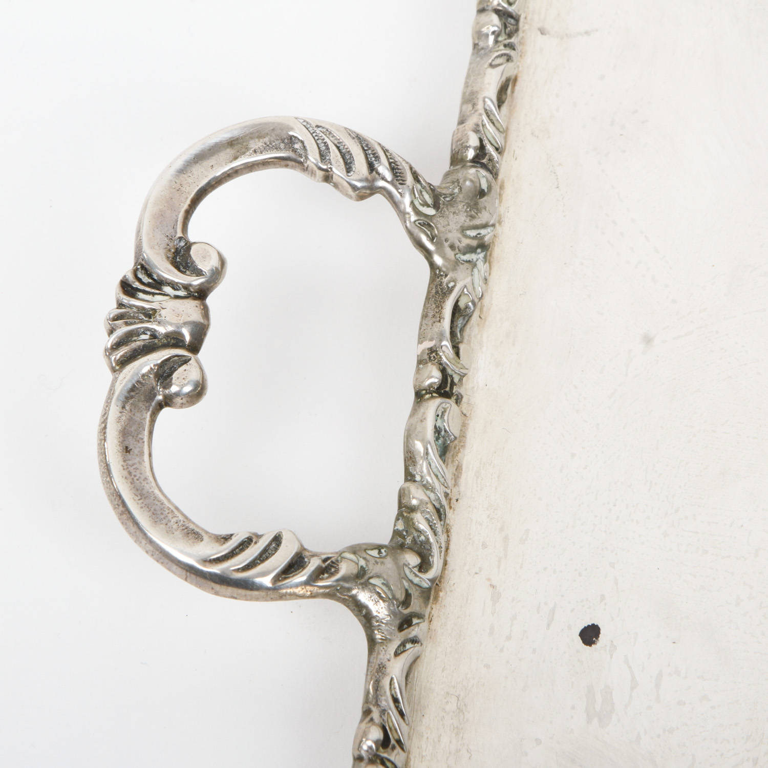 Vintage Mexican Sterling Silver Tray