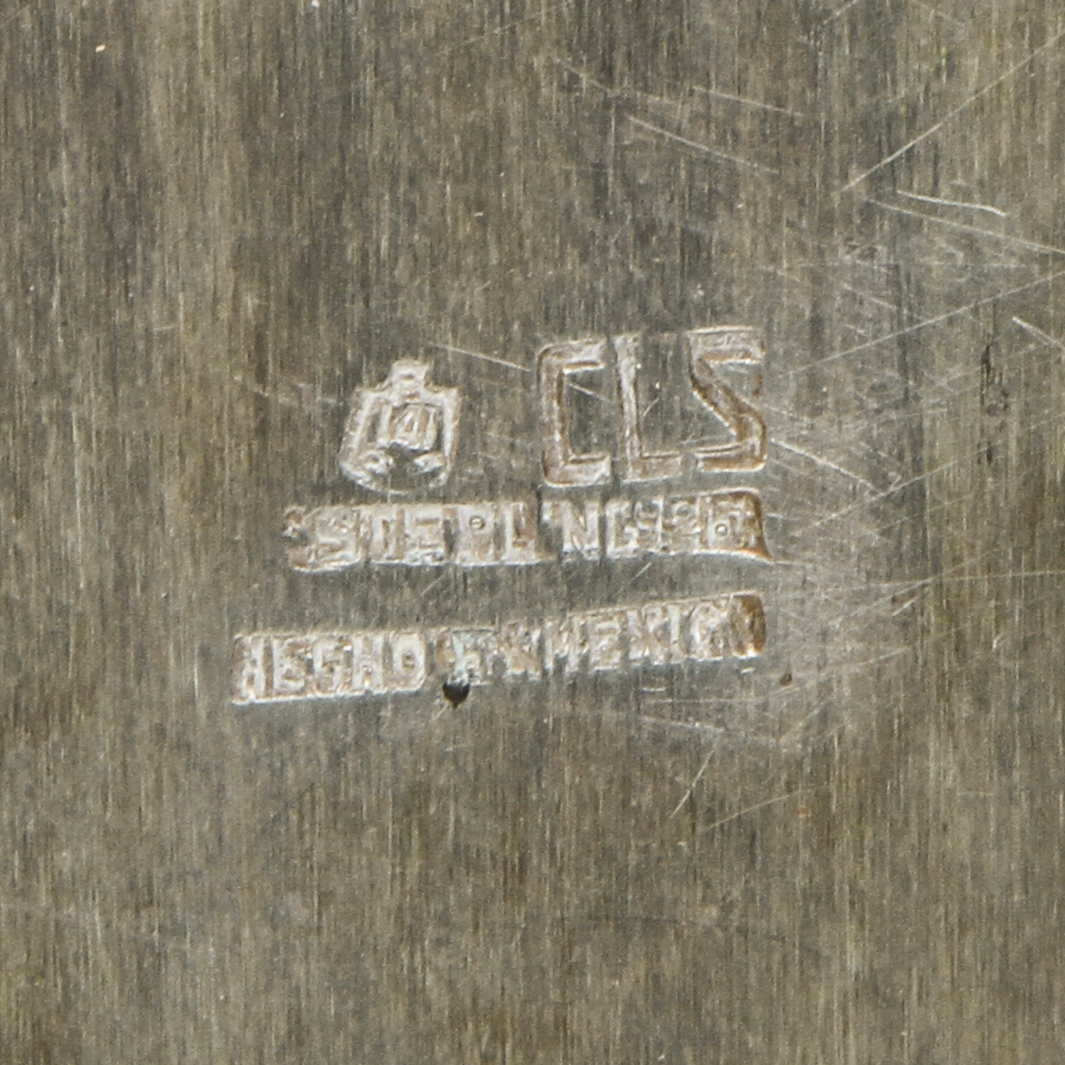 Vintage Mexican Sterling Silver Tray