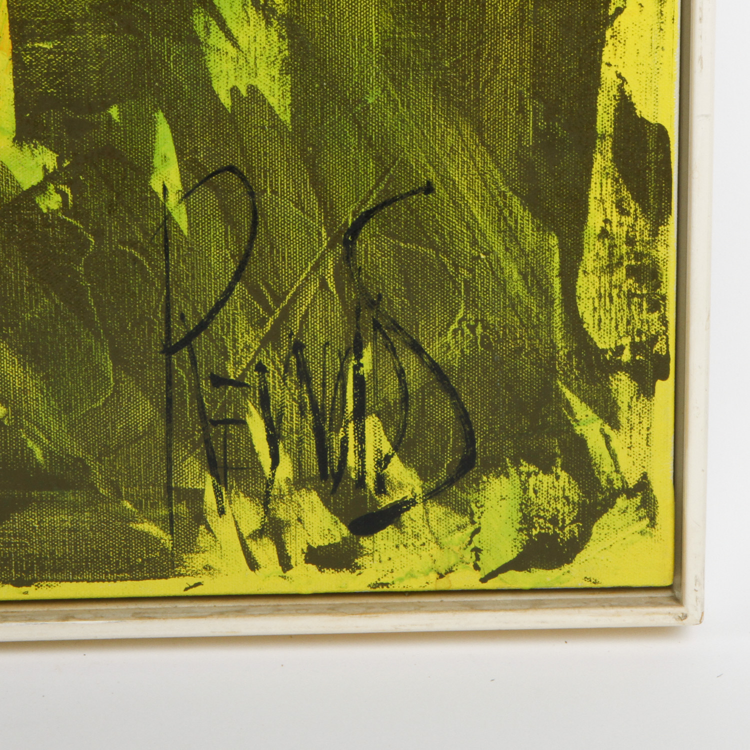 Vintage Vanguard Studios Oil on Canvas Painting Signed Reynolds