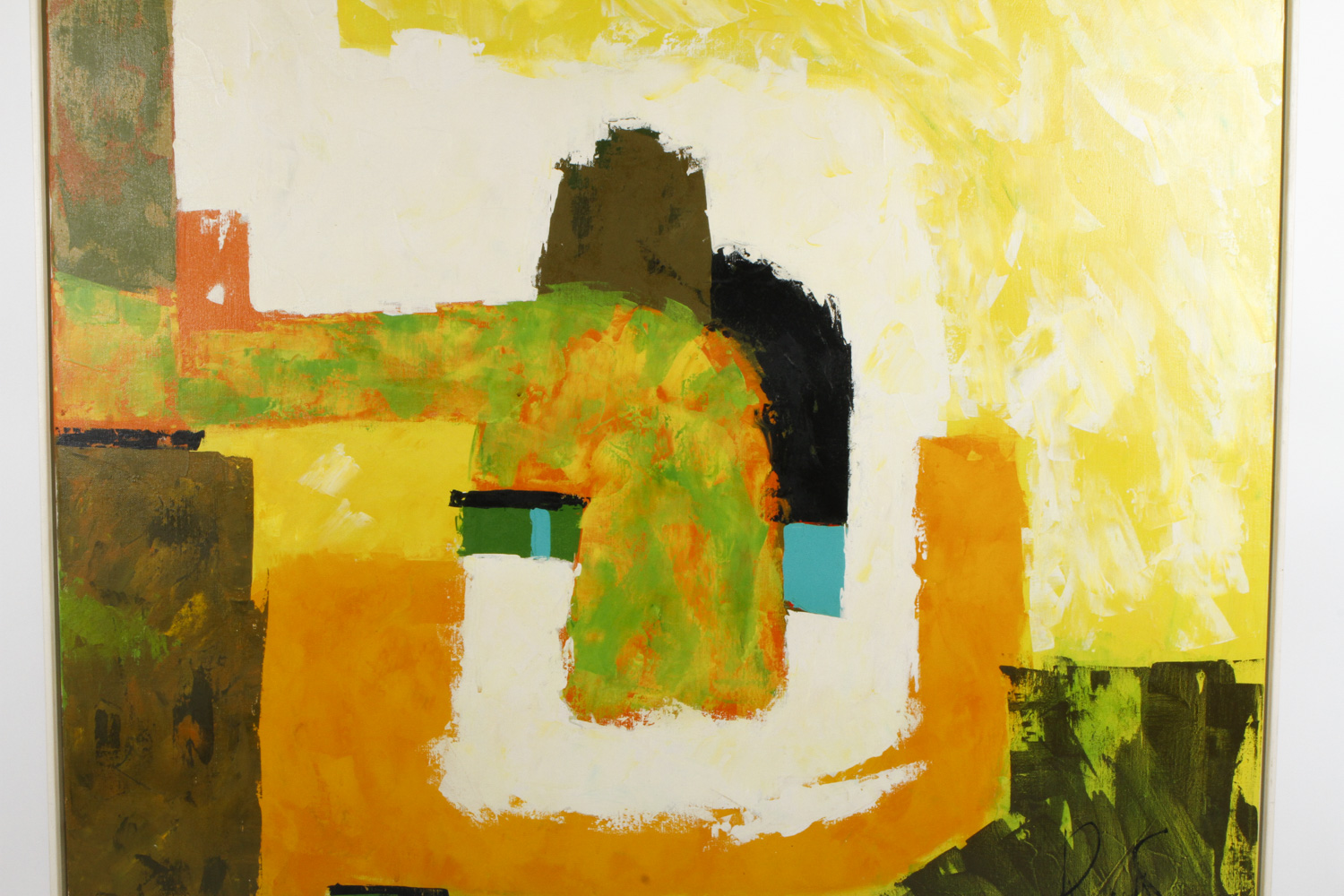 Vintage Vanguard Studios Oil on Canvas Painting Signed Reynolds