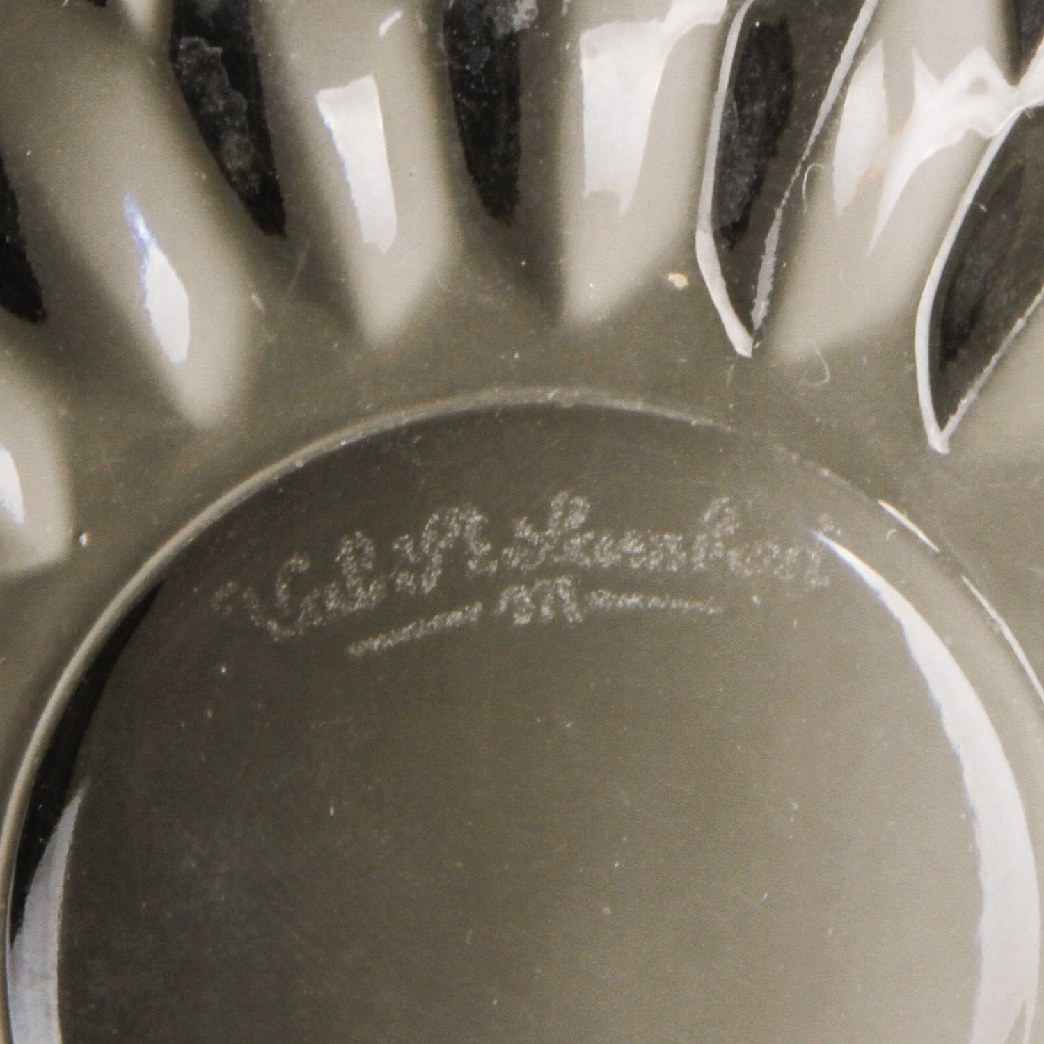 Val St. Lambert Trinket Dish and Paper Weight