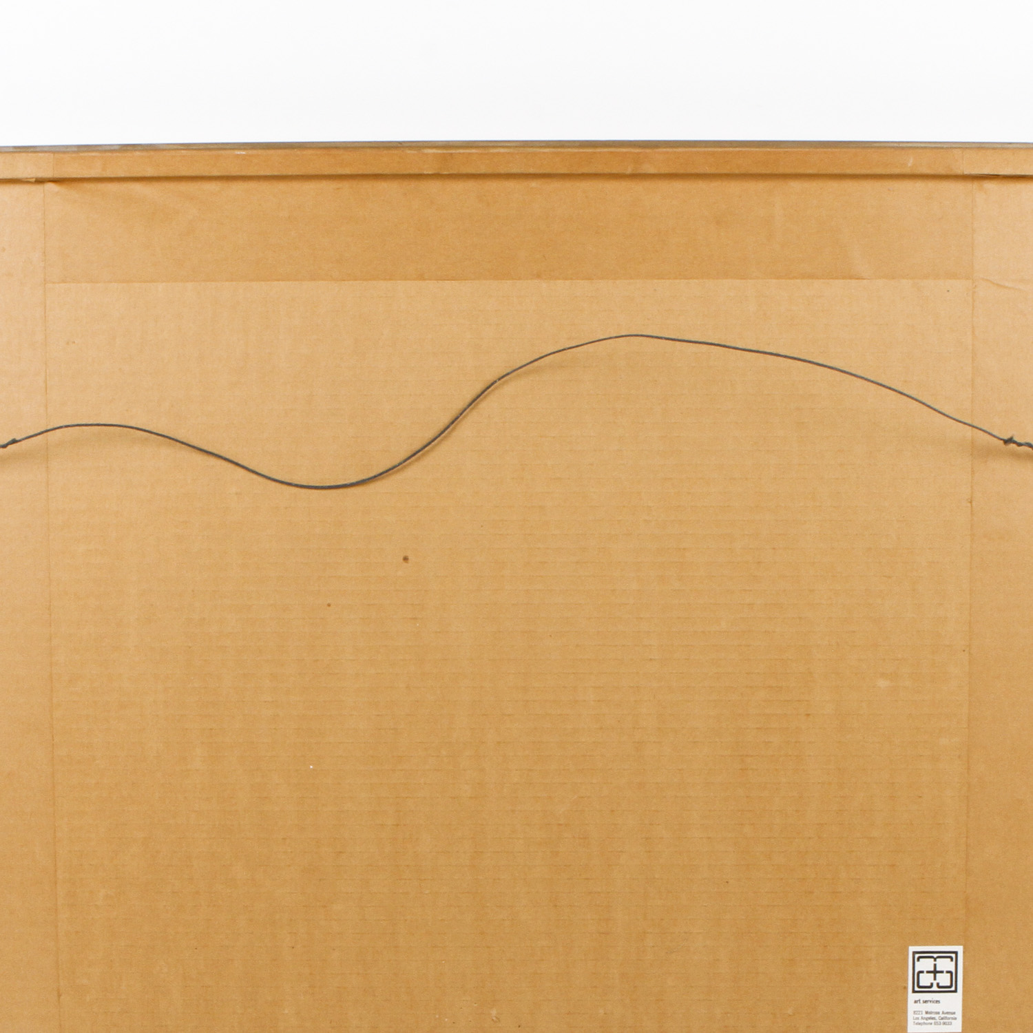 Framed Watercolor and Gouache on Paper Painting of a Rabbit