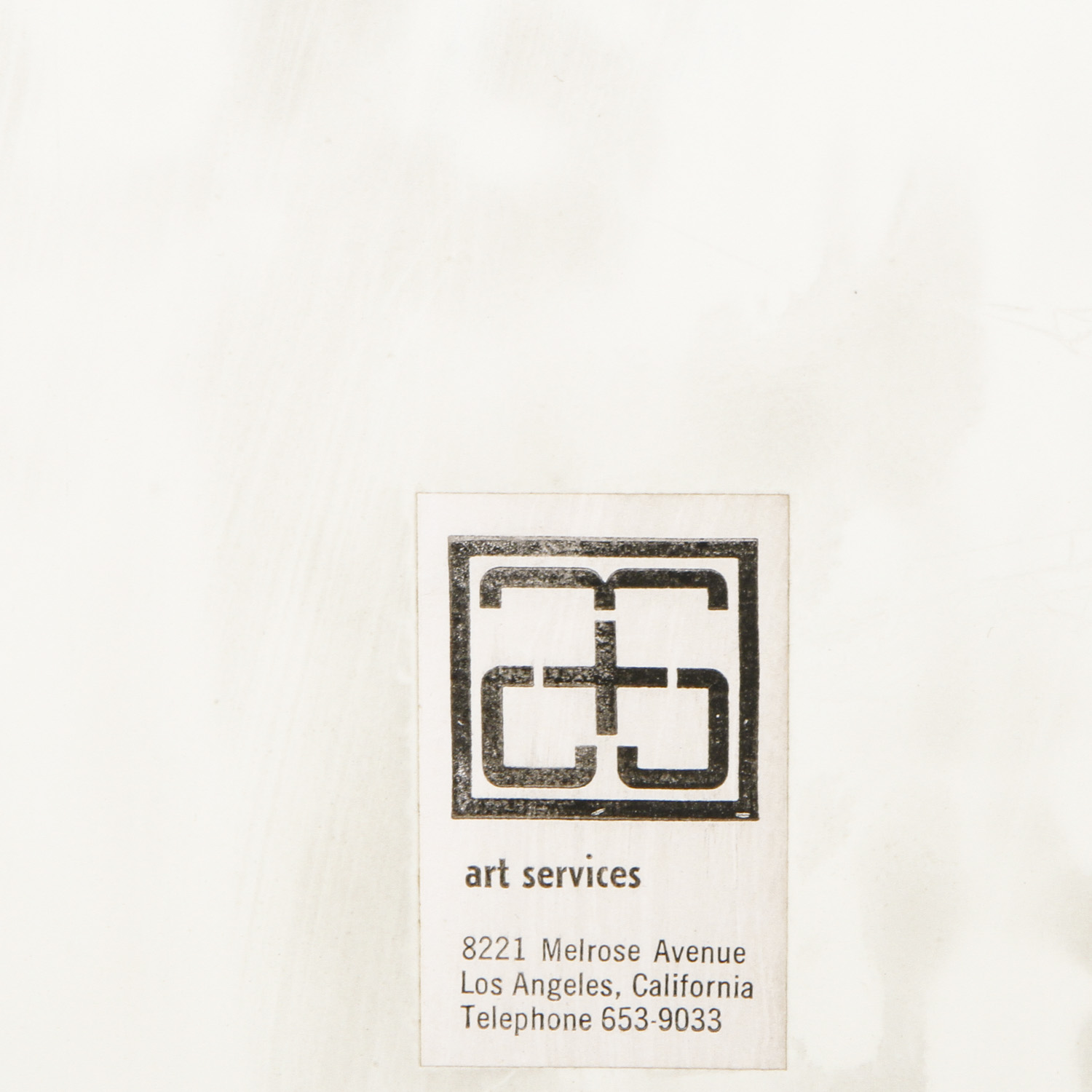 Framed Abstract Drawing of Guitar