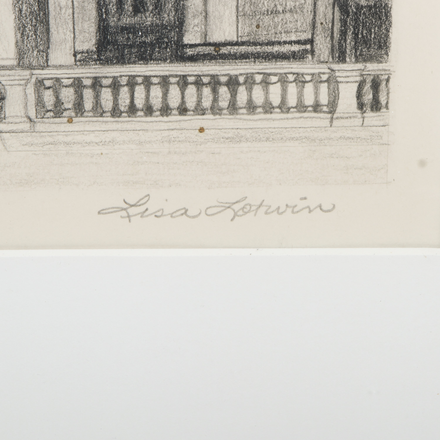 Lisa Lotwin Drawing of a Thai Temple