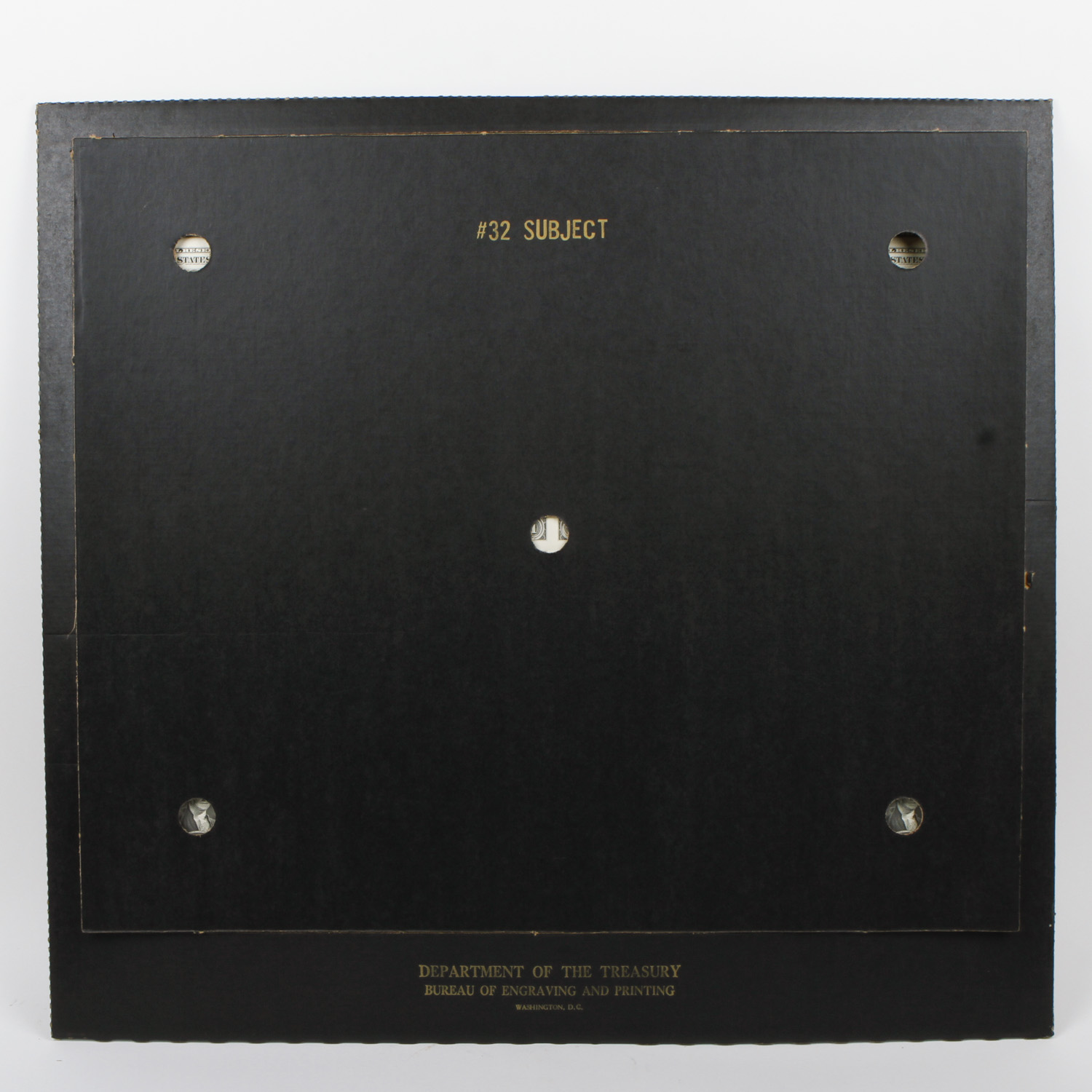 Uncut Sheet of (32) $1 Federal Reserve Notes