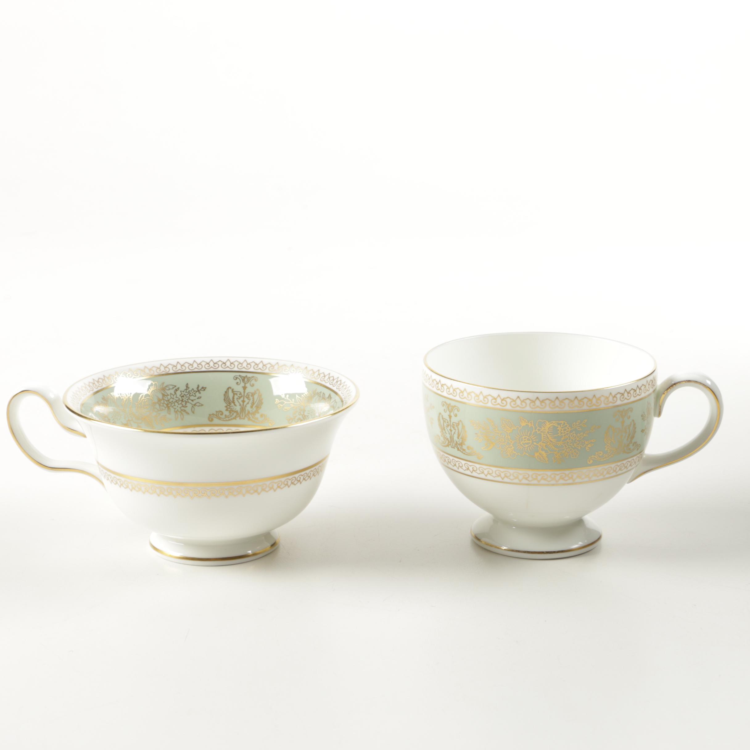 Wedgwood "Gold Columbia" Pattern Tableware Set