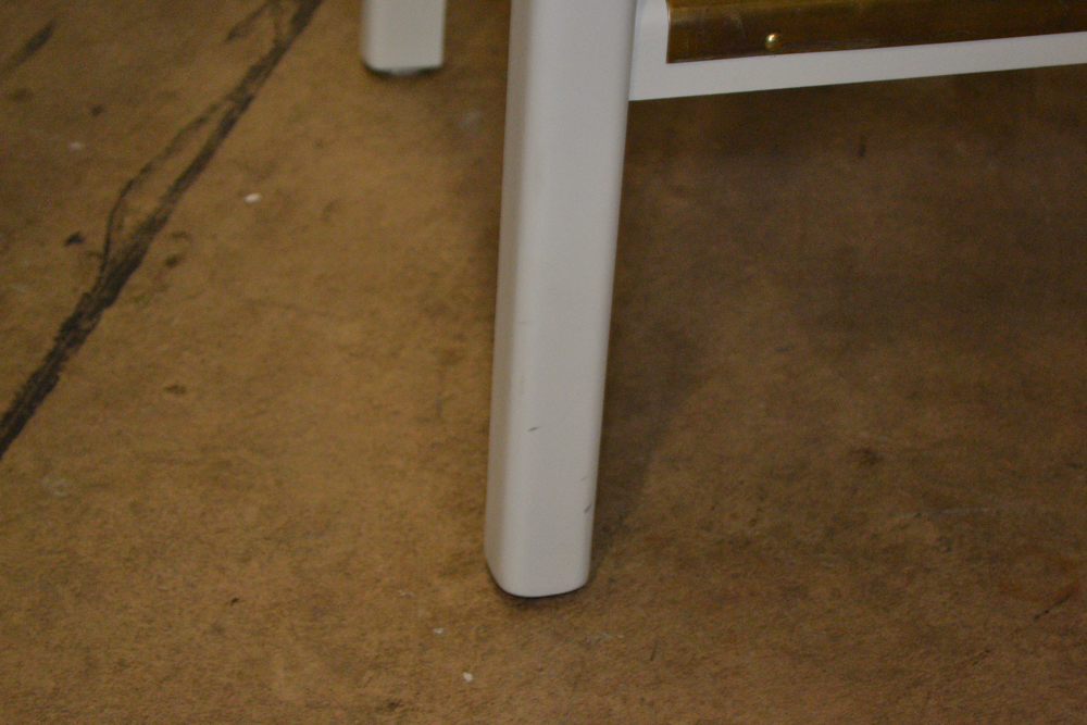 White And Beige Bar Stools