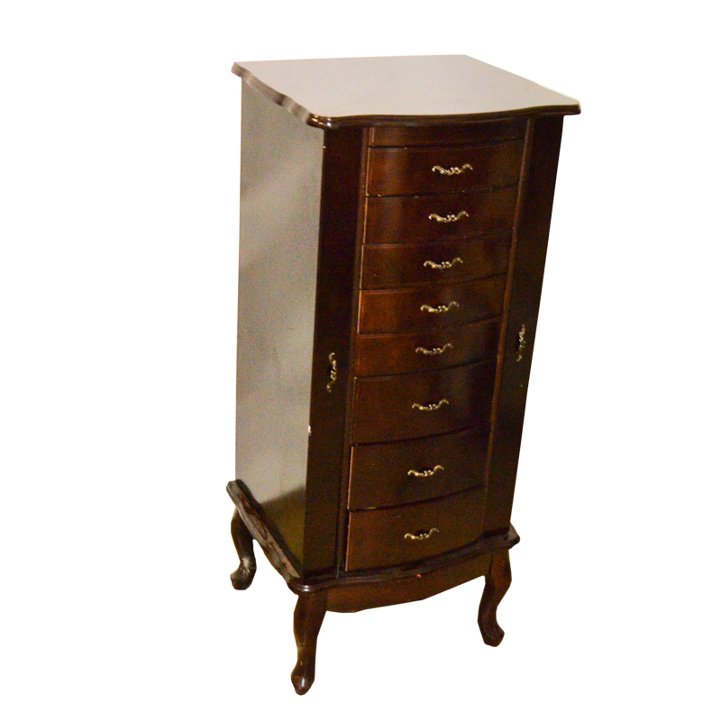 Tall Jewelry Chest Of Drawers