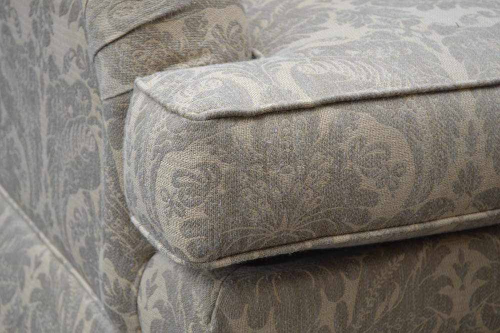 Ethan Allen Green Acanthus Loveseat