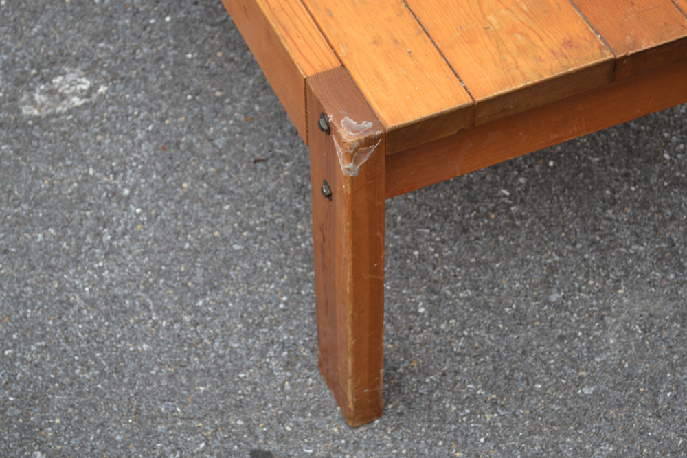 Maple Plank Coffee Table/ Low Bench
