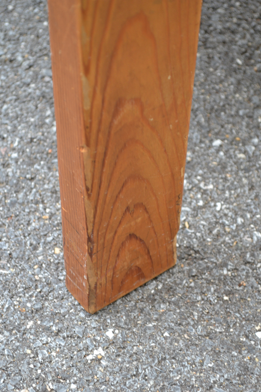 Maple Plank Coffee Table/ Low Bench