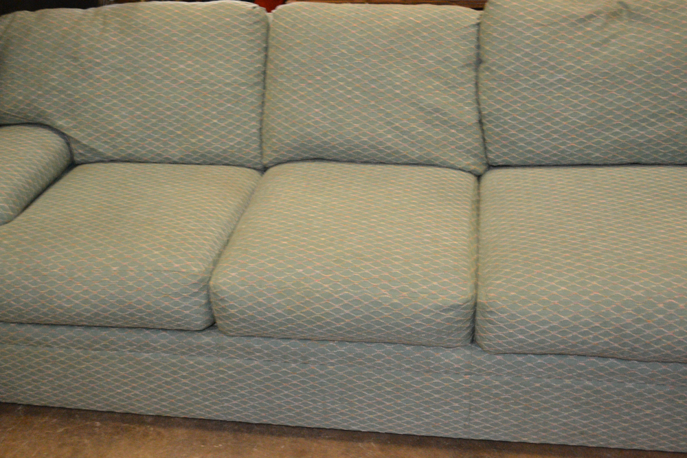 Pearson Green Lattice Pattern Sofa