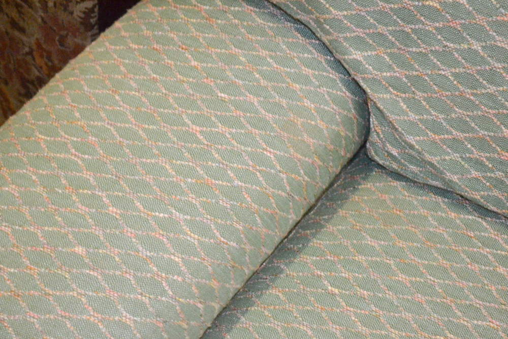 Pearson Green Lattice Pattern Sofa