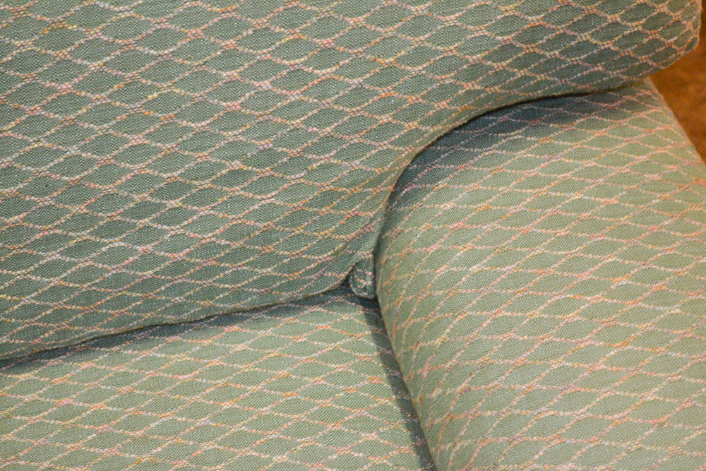 Pearson Green Lattice Pattern Sofa
