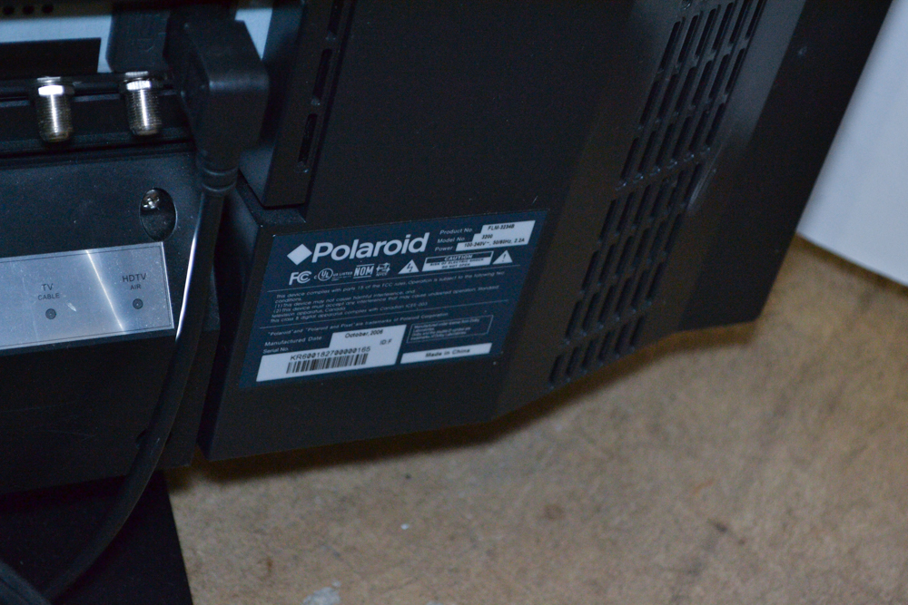 Polaroid 32" LCD Flat Screen Television
