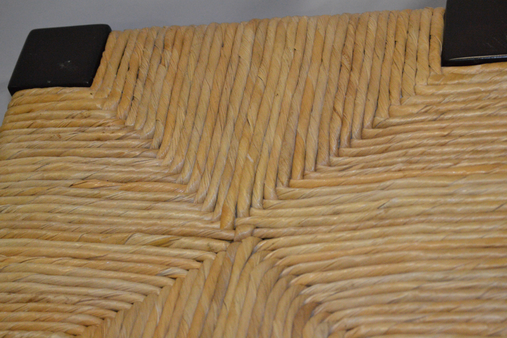 Woven Rush Seat Stool by Pottery Barn