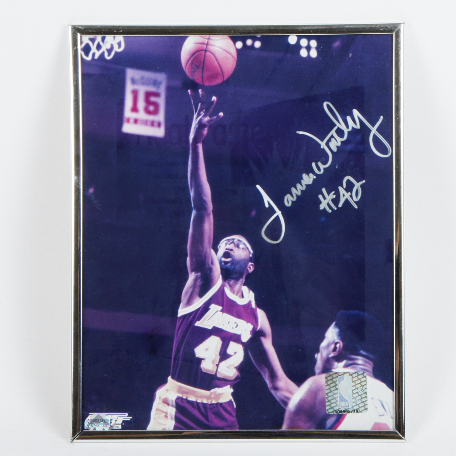 Signed Photo of James Worthy