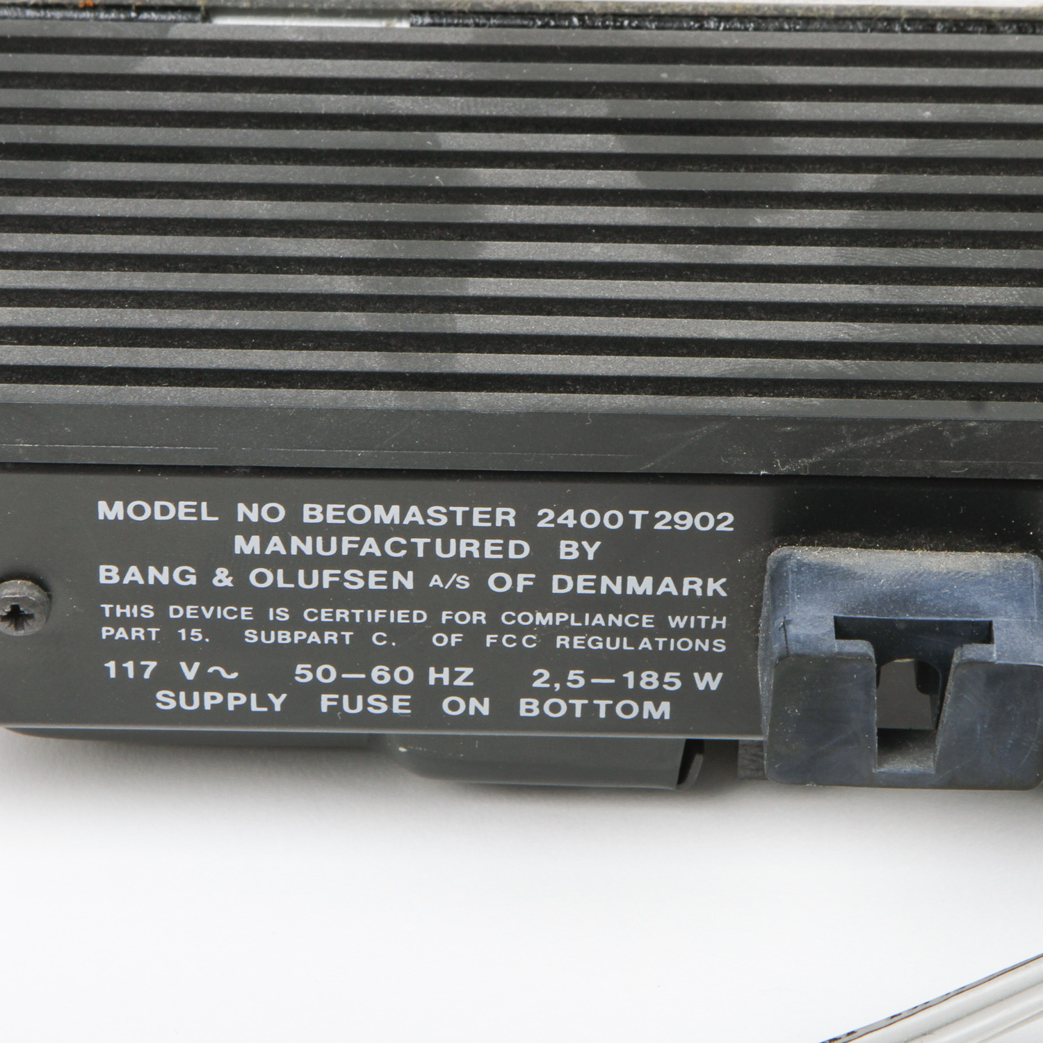 Bang & Olufsen Beomaster 2400 T2902 Receiver