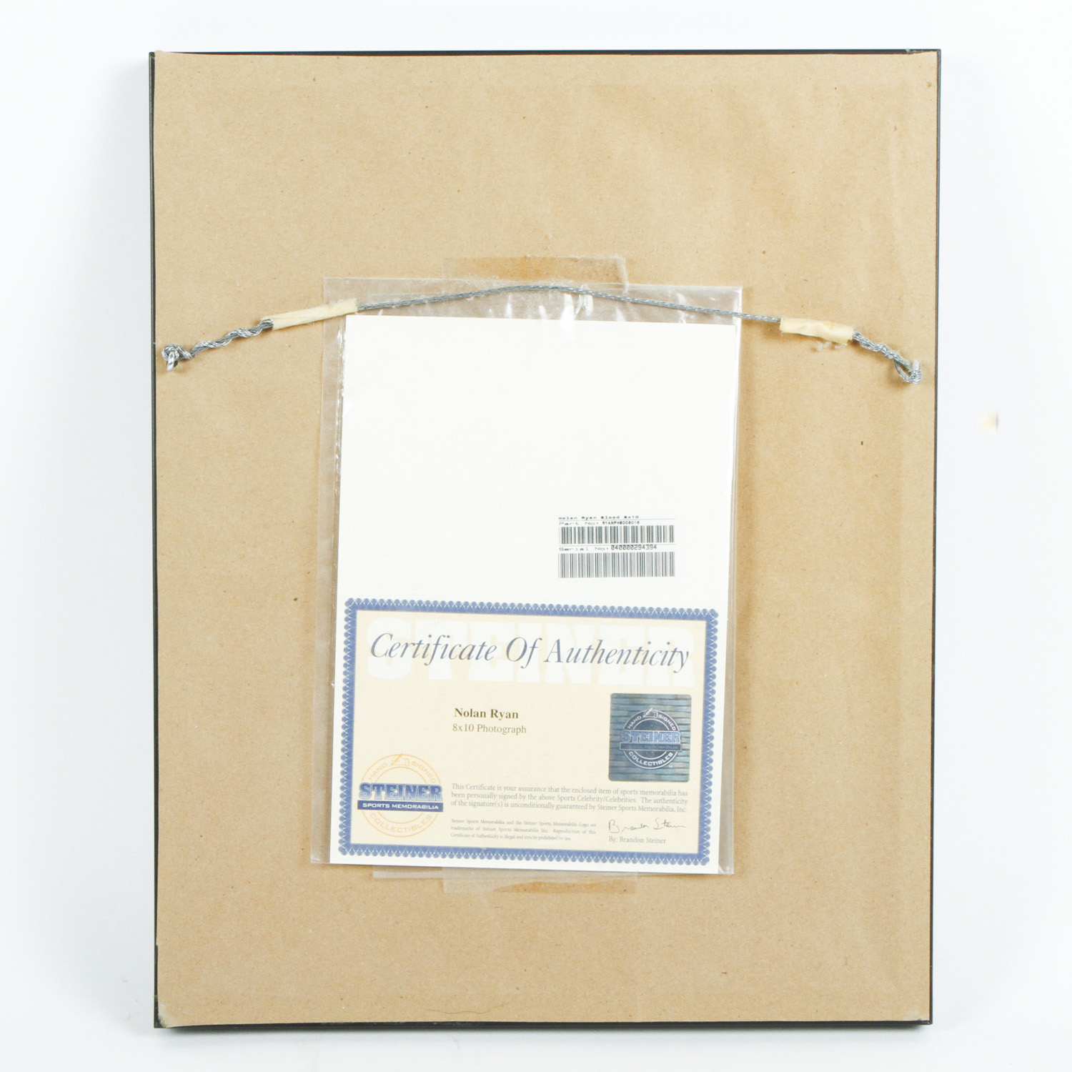 Limited Edition Signed Photo of Nolan Ryan With Bloody Lip