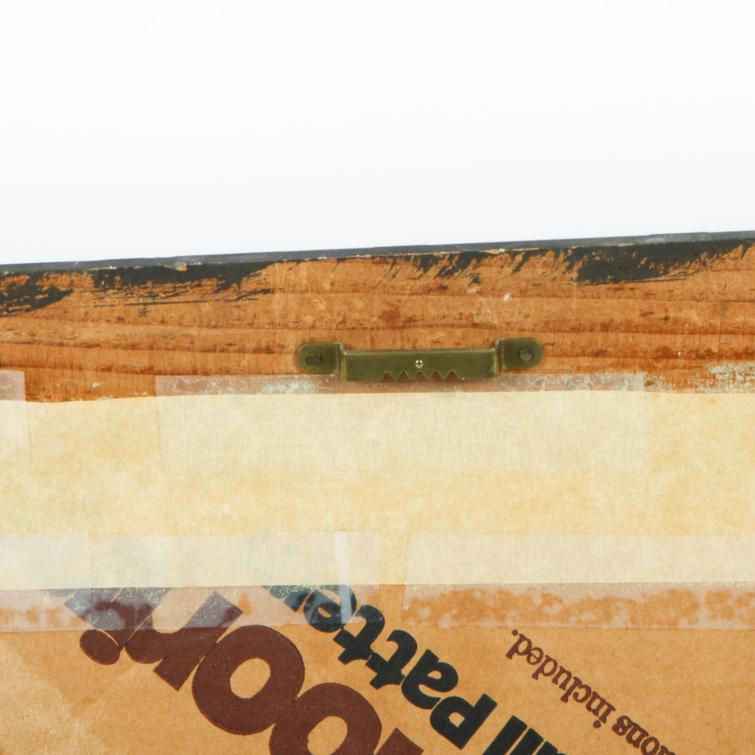 Vintage Acrylic Painting on Canvas