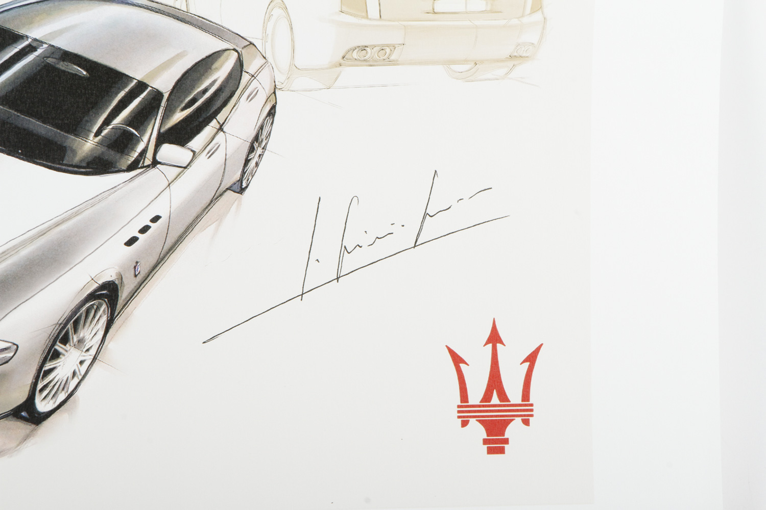 Limited Edition Maserati Print
