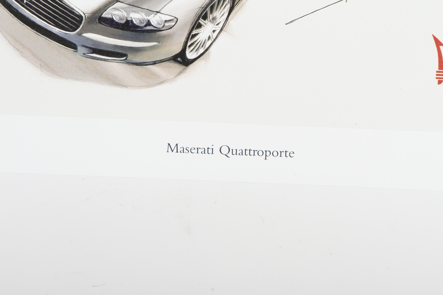 Limited Edition Maserati Print