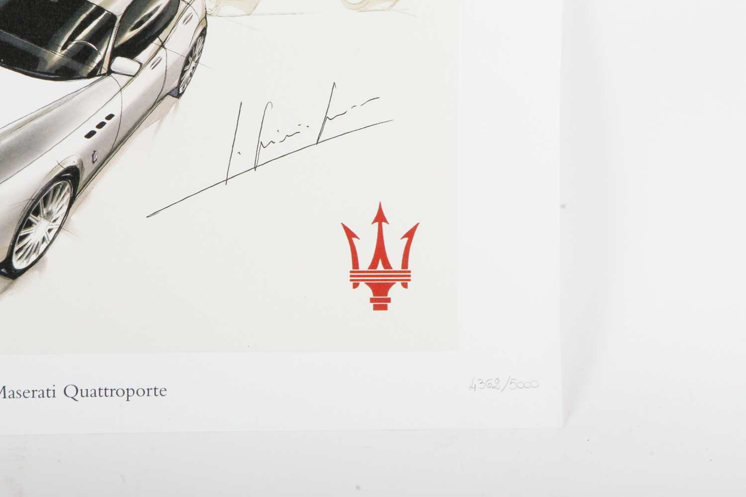 Limited Edition Maserati Print