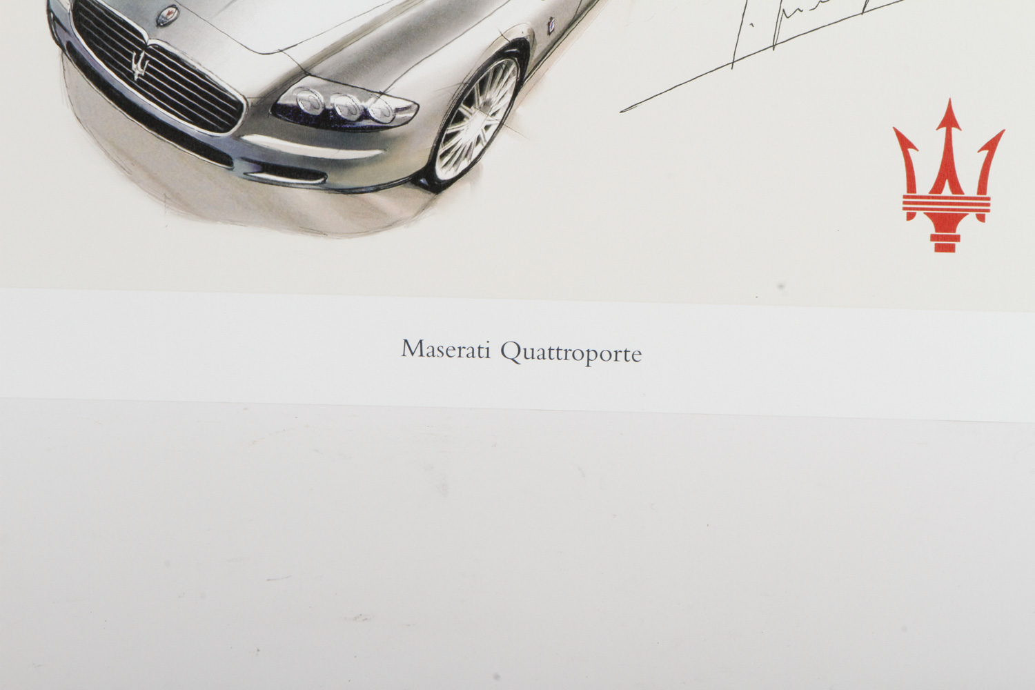 Limited Edition Maserati Print