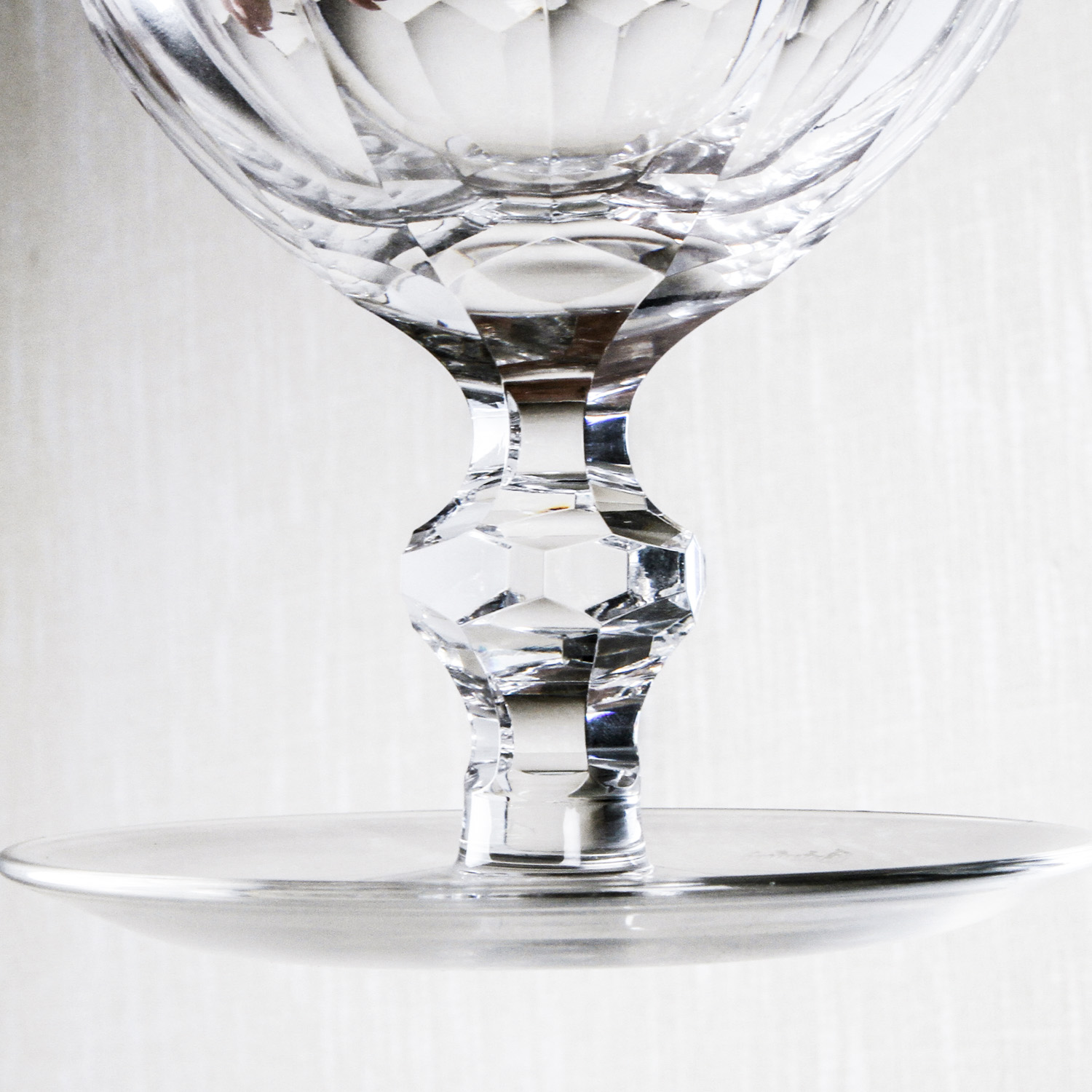 Waterford Crystal "Curraghmore" Footed Dessert Bowls