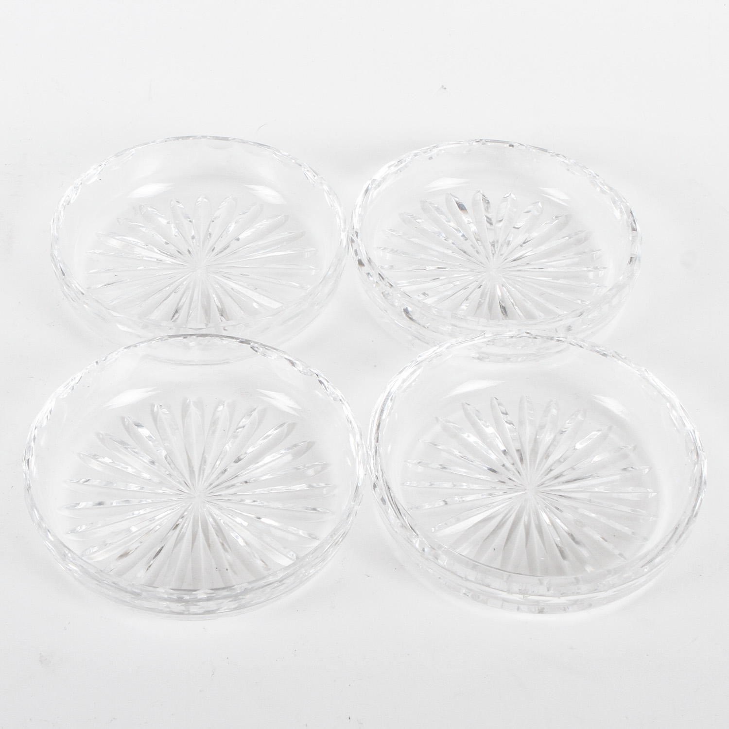 Waterford Crystal "Curraghmore" Footed Dessert Bowls