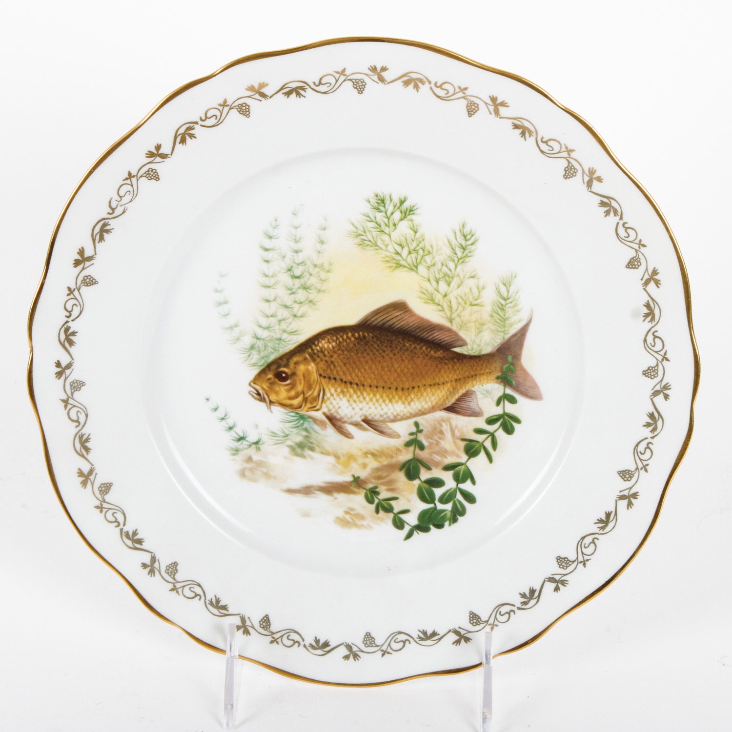 Set of Berry Haute Porcelain Fish Plates
