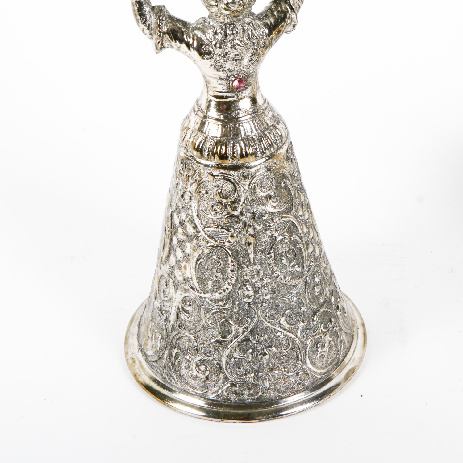 Brass and Silver Tone Service Pieces