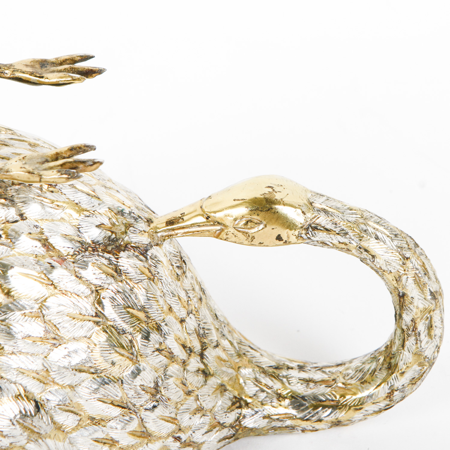 Brass and Silver Tone Service Pieces