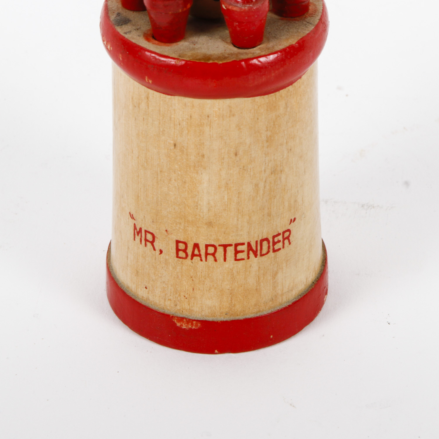 Vintage "Mr. Bartender" With Bottle Opener and Toothpicks