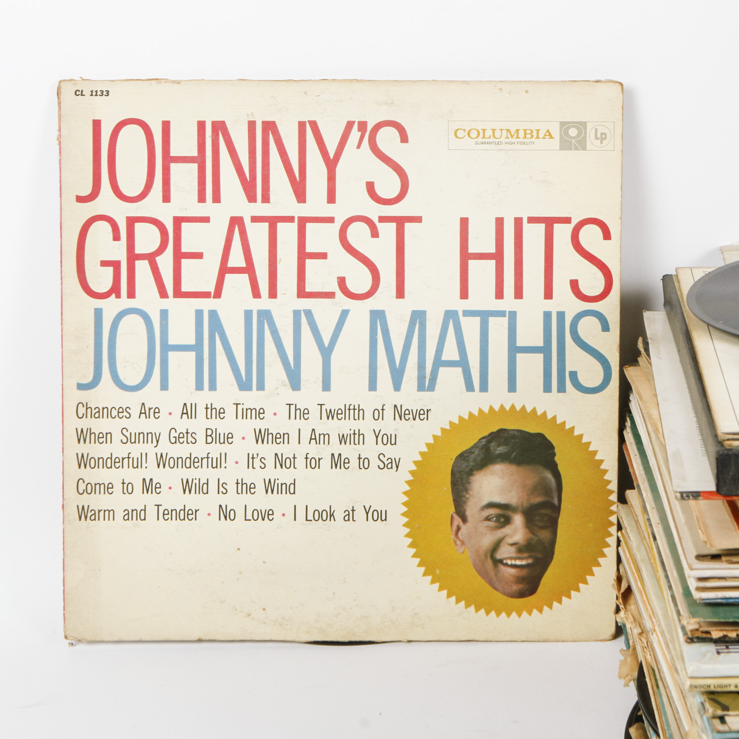 Johnny Mathis and Other Vintage Easy Listening Records
