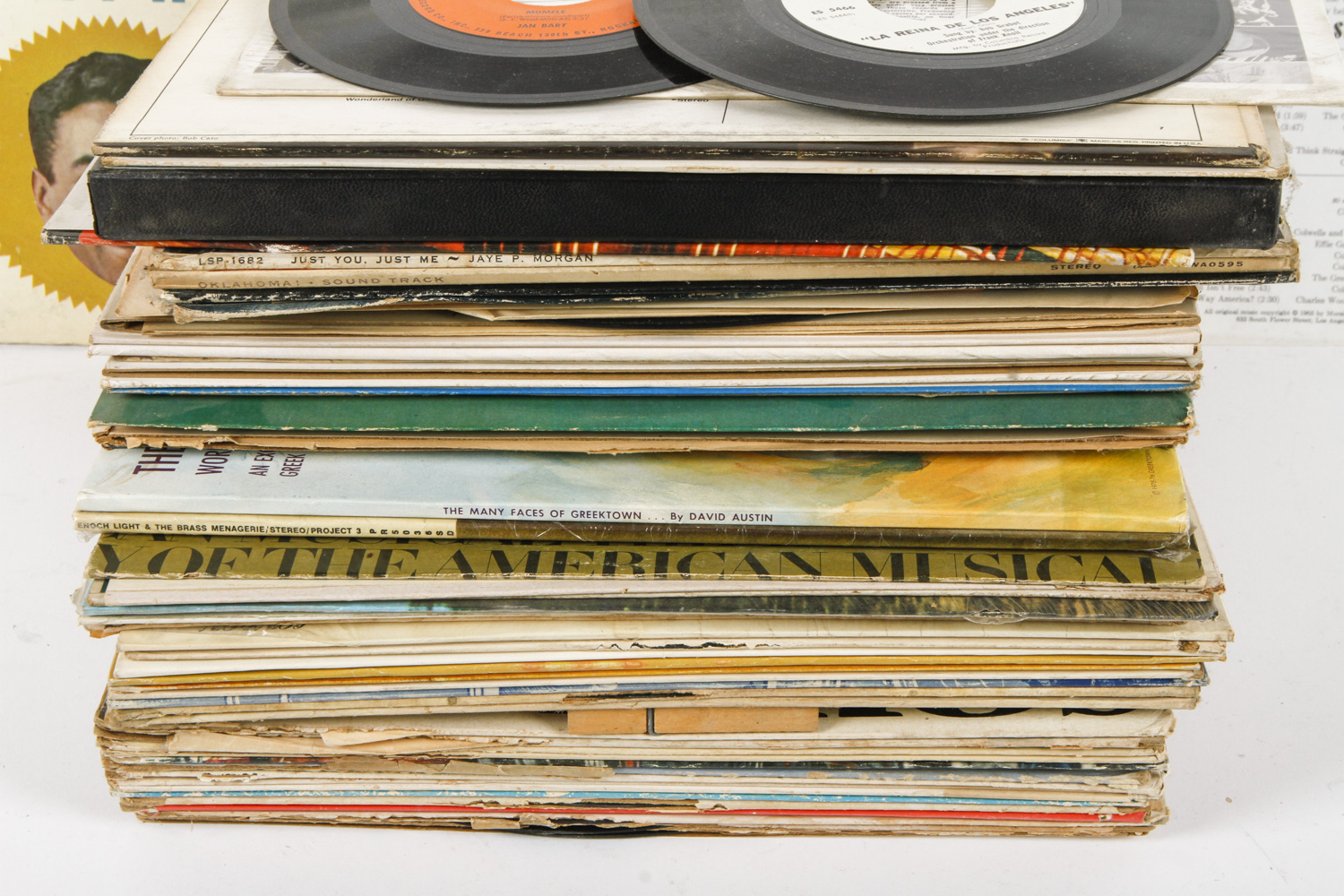 Johnny Mathis and Other Vintage Easy Listening Records