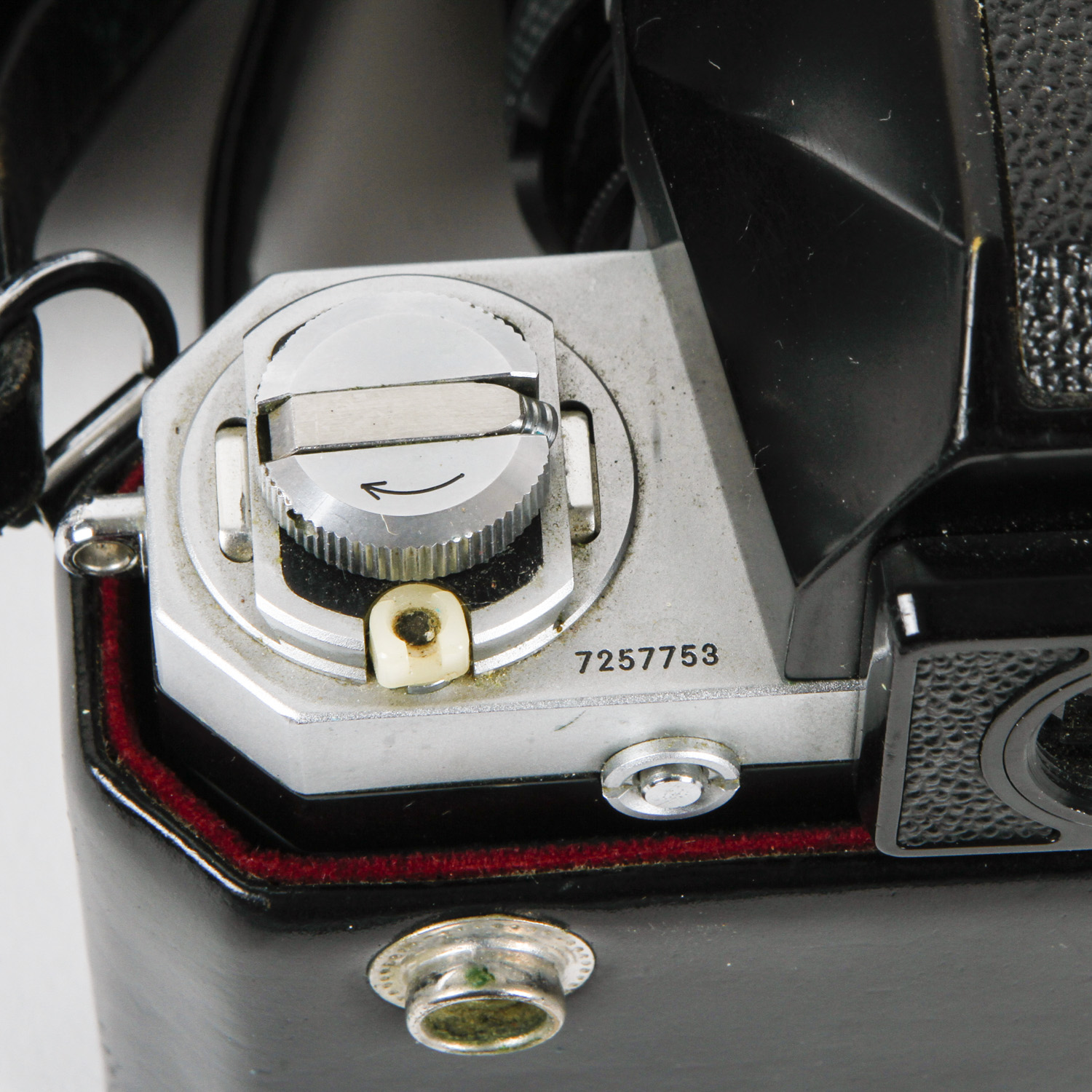 Vintage Nikon F Series 35mm Camera with Case