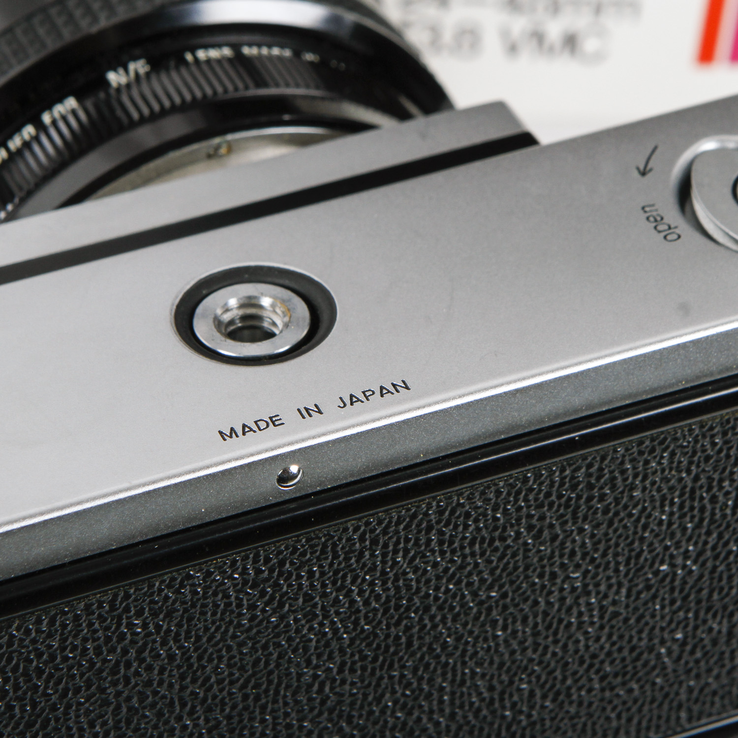 Vintage Nikon F Series 35mm Camera with Case