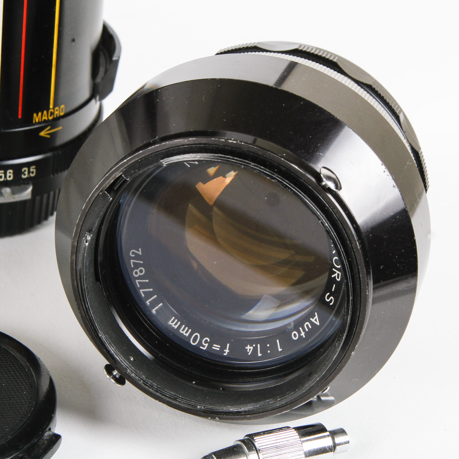 Vintage Nikon F Series 35mm Camera with Case