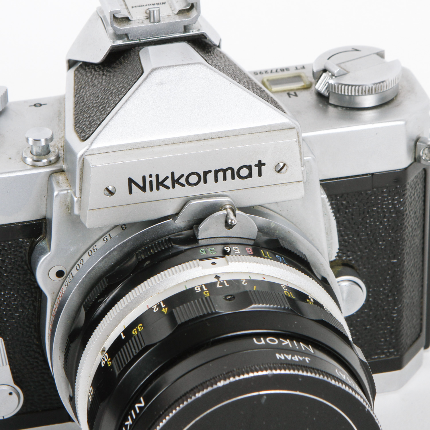 Vintage Nikon Nikkormat FT 35mm Camera