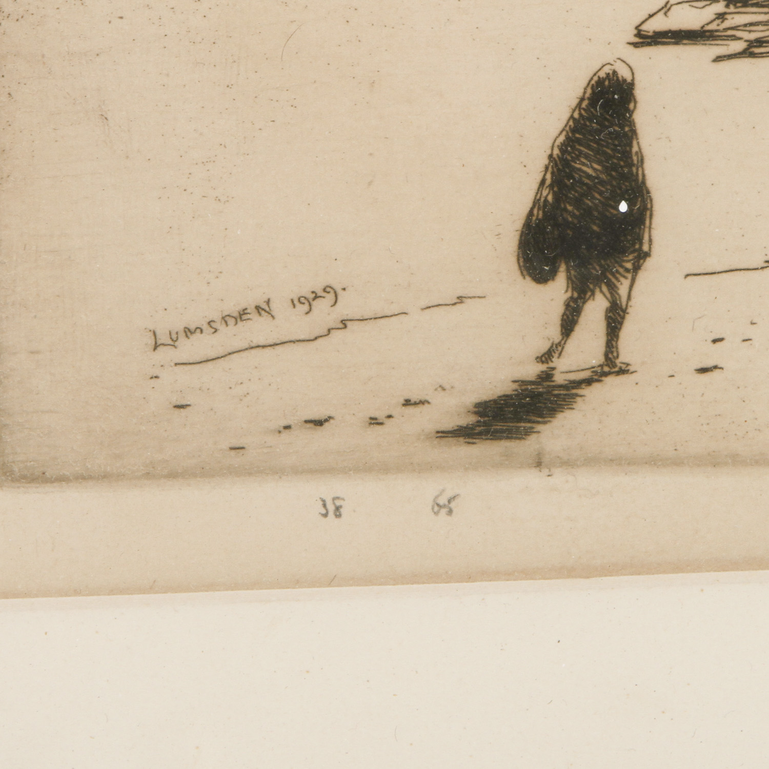 E.S. Lumsden Limited Edition Etching