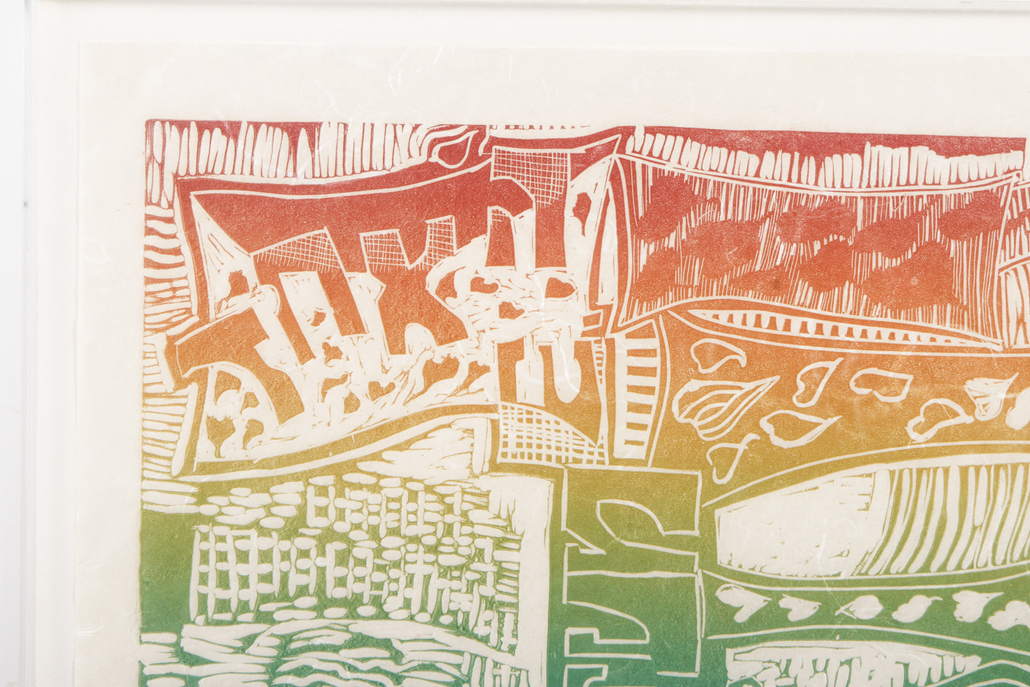 Toby S. Willner Limited Edition Relief Print "Shema Yisrael"