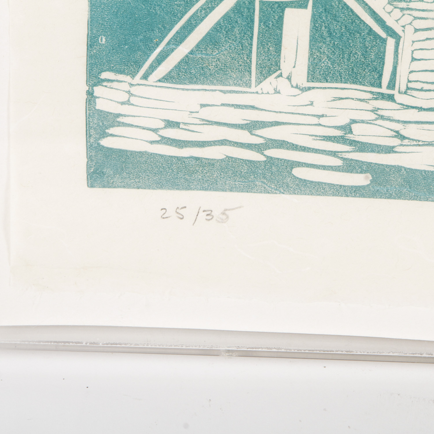 Toby S. Willner Limited Edition Relief Print "Shema Yisrael"