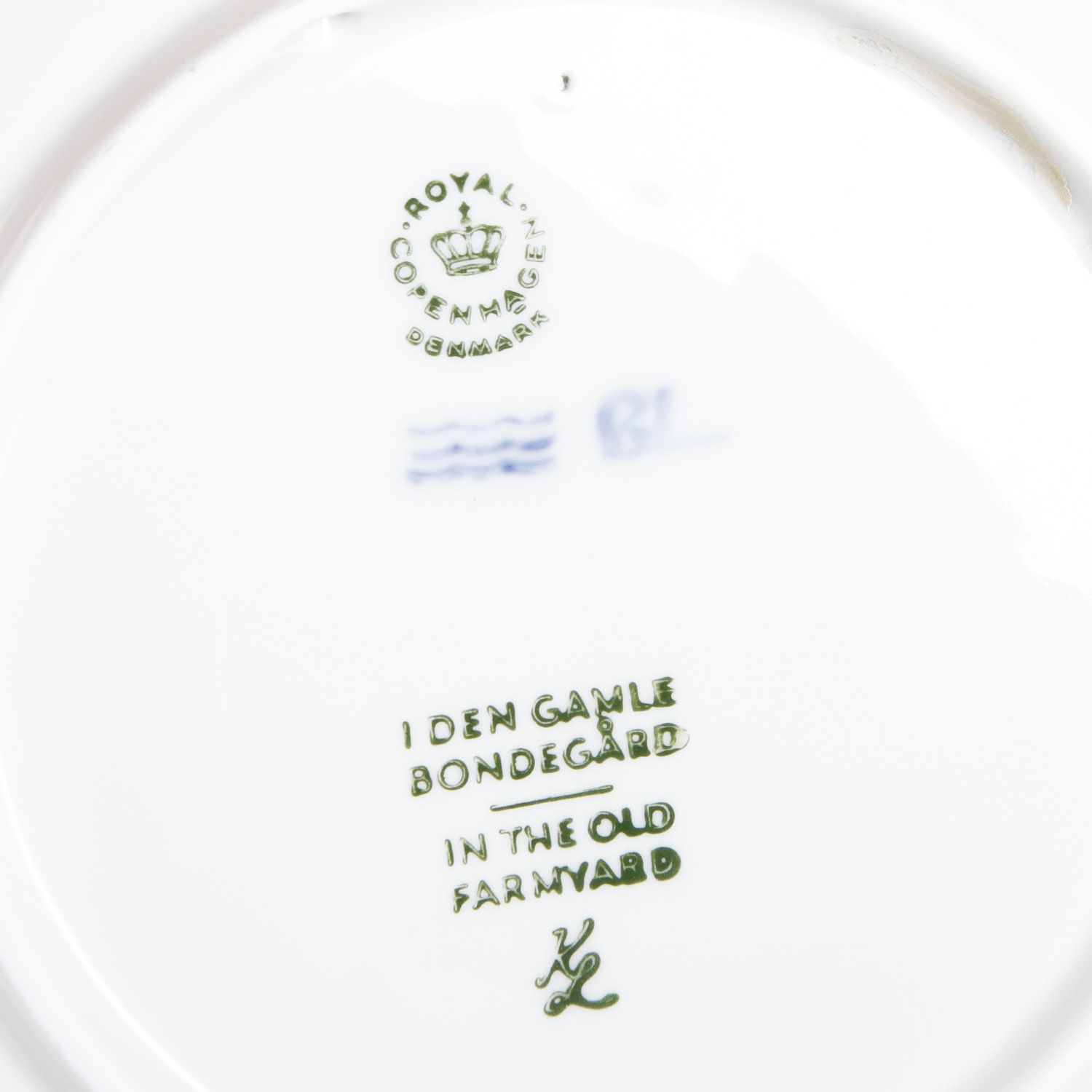 Five Royal Copenhagen Ceramic Plates and Coaster